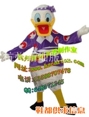 供应卡通服装卡通人偶儿童动物表演服装