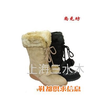时尚女布靴