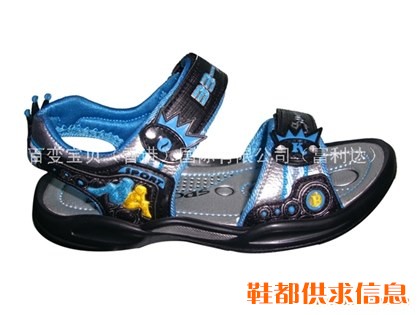 中童沙滩鞋 9925黑天兰