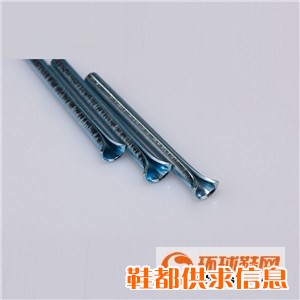 开口钢管ZX002 优质鞋跟加强管 卓鑫五金厂家