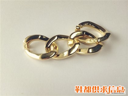 东莞南城五金饰扣锌合金链条——坤灿鞋材