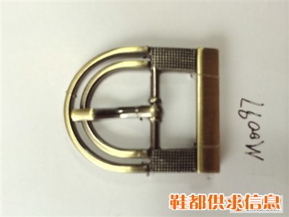 供应东莞五金鞋扣锌合金D形鞋扣M0097——坤灿鞋材
