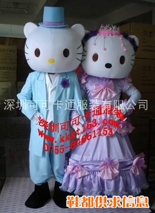 供应浙江宁波卡通人偶服装，婚庆用品，动漫卡通服饰