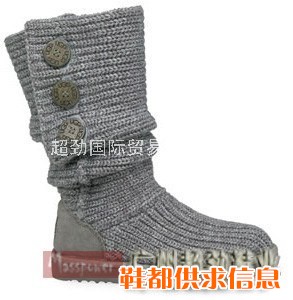 供应UGG雪地靴/UGG 5819毛线靴原单品质