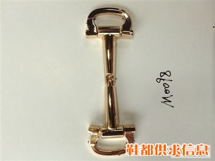 供应东莞五金鞋材锌合金组合链条M0098——坤灿鞋材