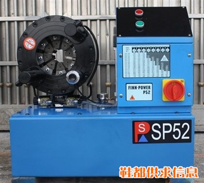 不锈钢蚊帐支架管扣压机压管机