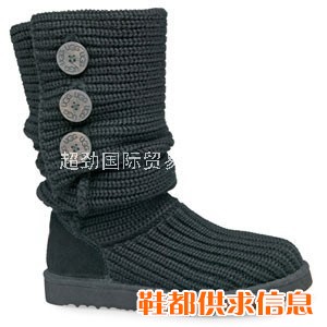 供应UGG boots 5819 羊毛编织毛线靴