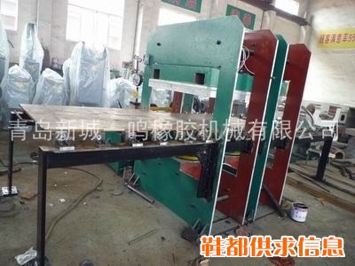 双侧推拉模平板硫化机