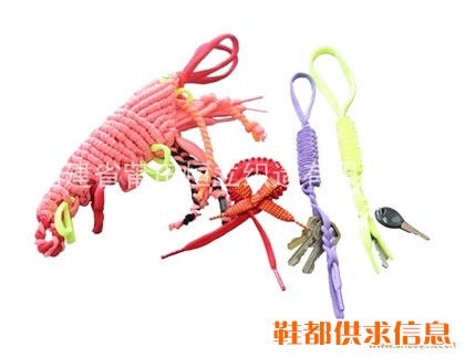 鞋带编织艺术品